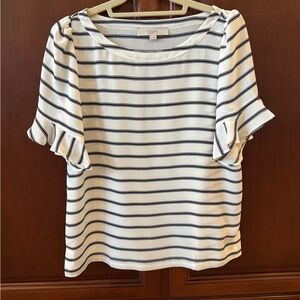 LOFT striped top spring summer